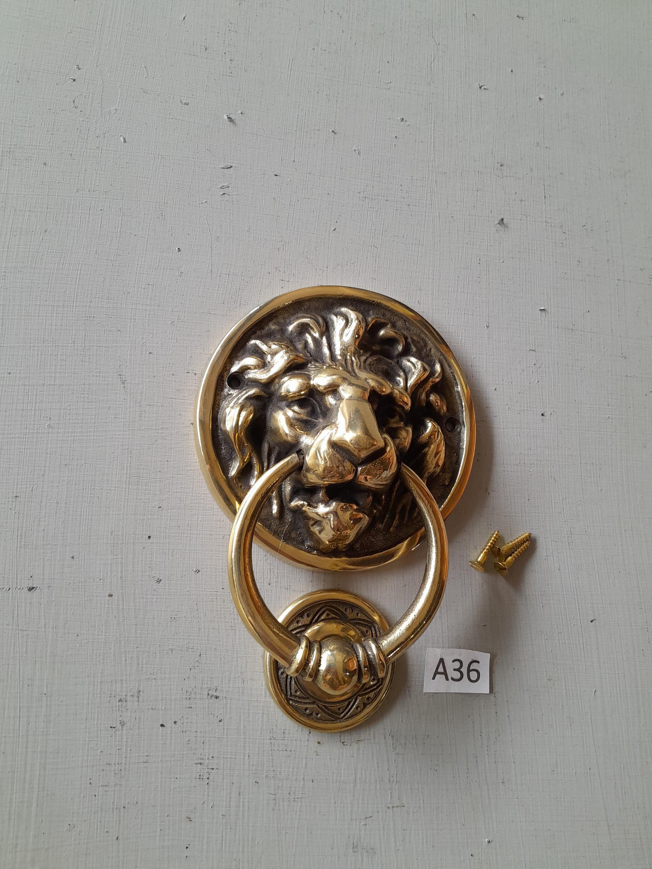Lion door knocker - Etsy 日本