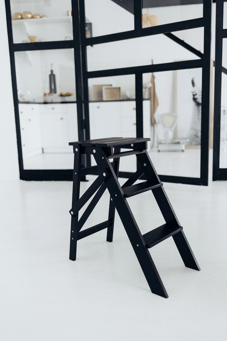 Ladder Stool, Step Stool, 3step Step Ladder Stool for Home, Kitchen
