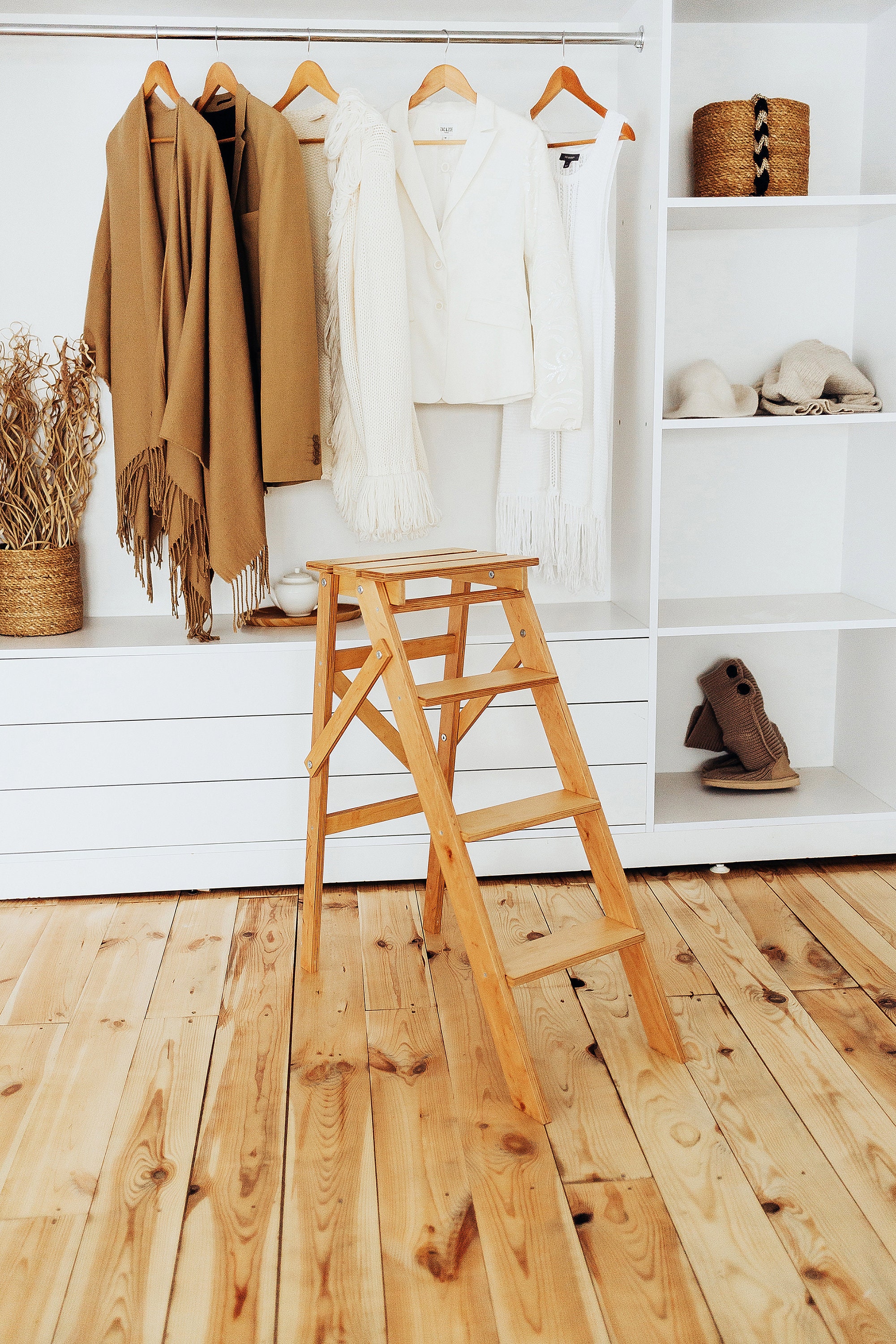 Ladder Stool Step Stool 4step Step Ladder Stool for Home Etsy UK