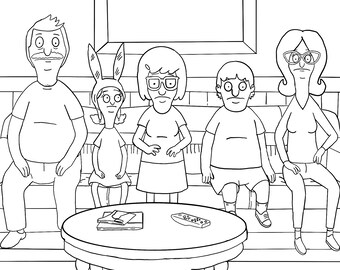 Bob S Burgers Custom T Shirt Etsy