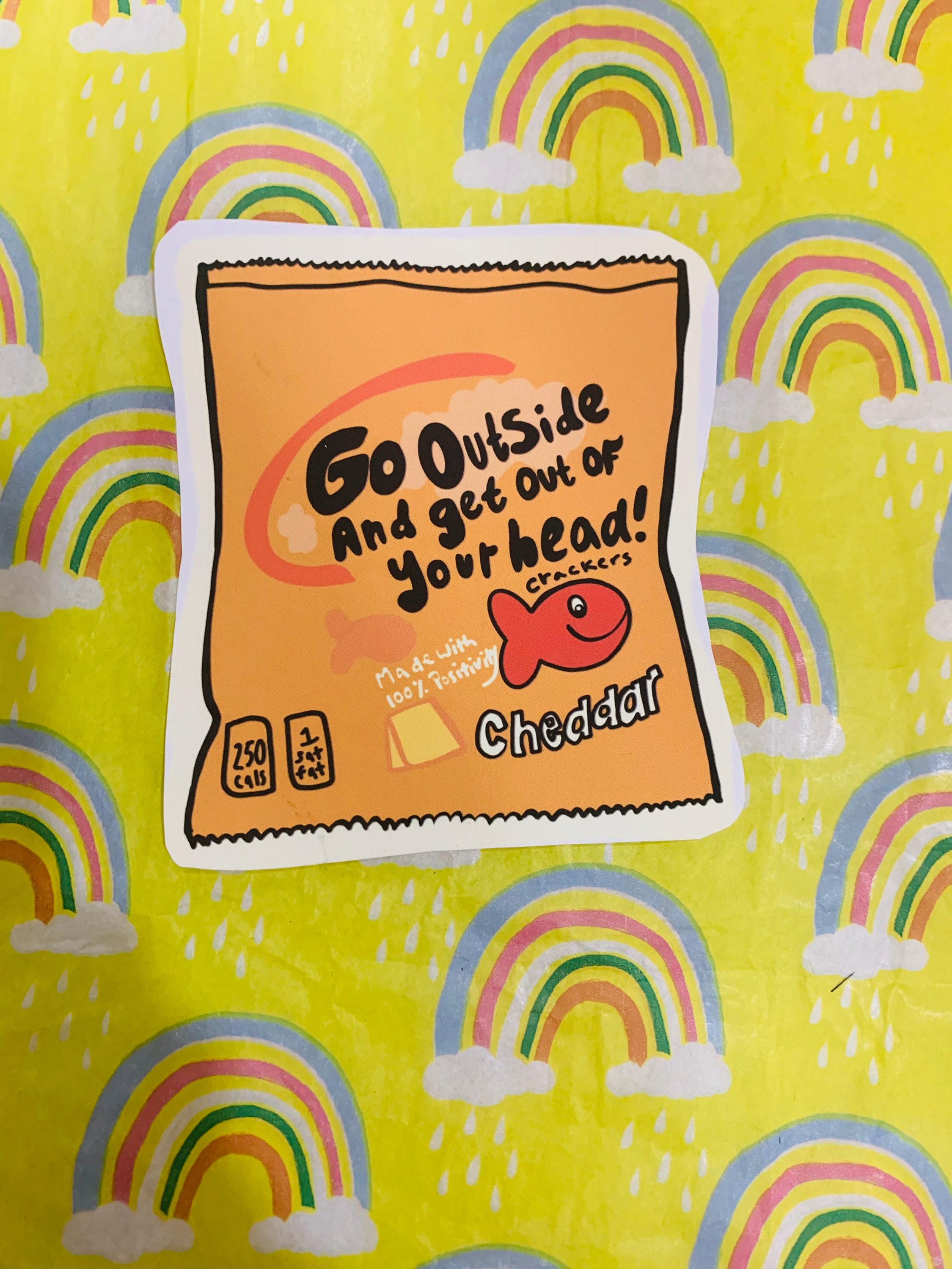 Positive Sticker, Quirky Sticker, Laptop Sticker, Punny Sticker, Fun