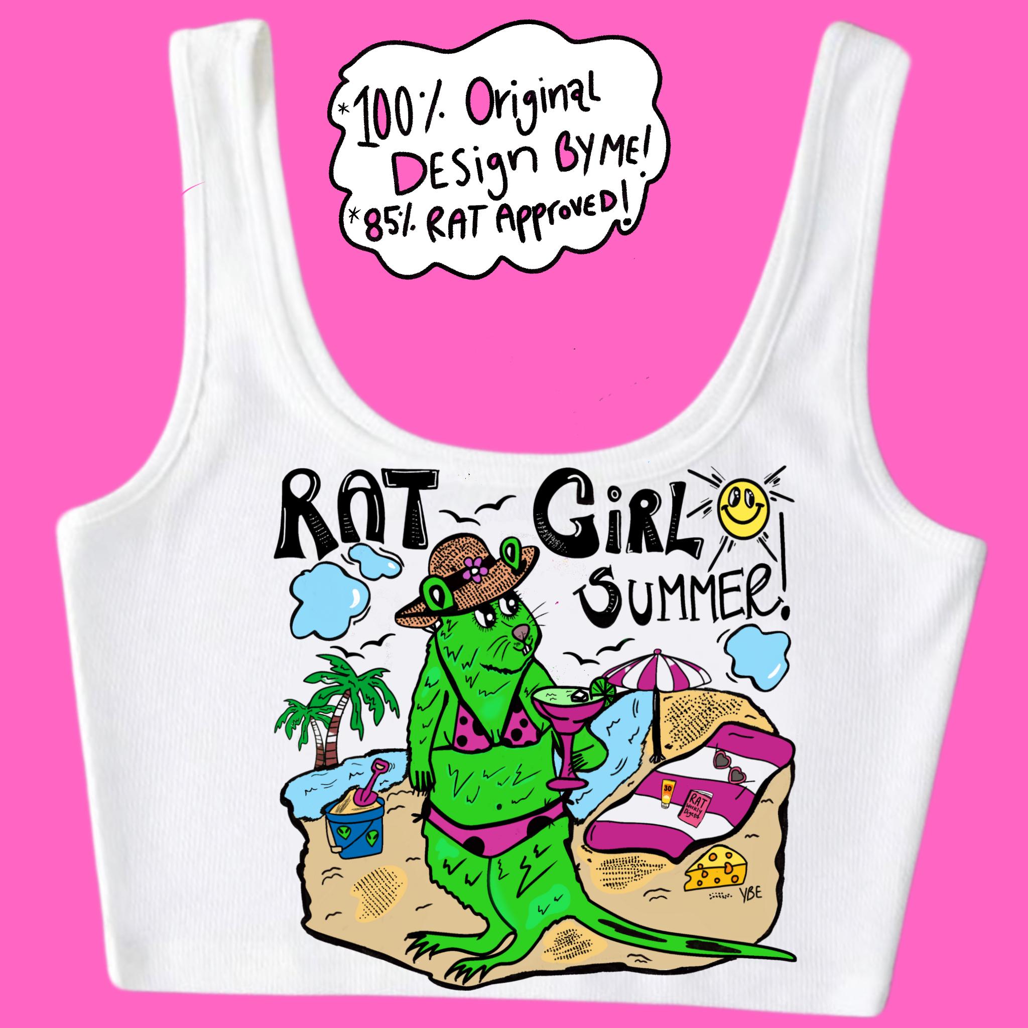 Rat Crop Top - Etsy
