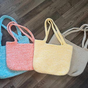 Crochet Beach Bag - Made to Order