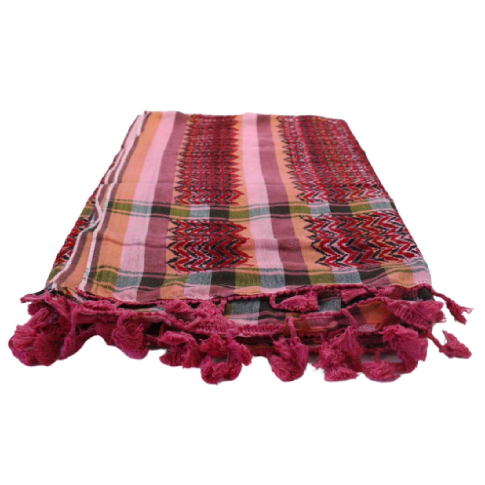 Keffiyeh Beit Jala Style Pink Palestinian Scarf 47 - Etsy