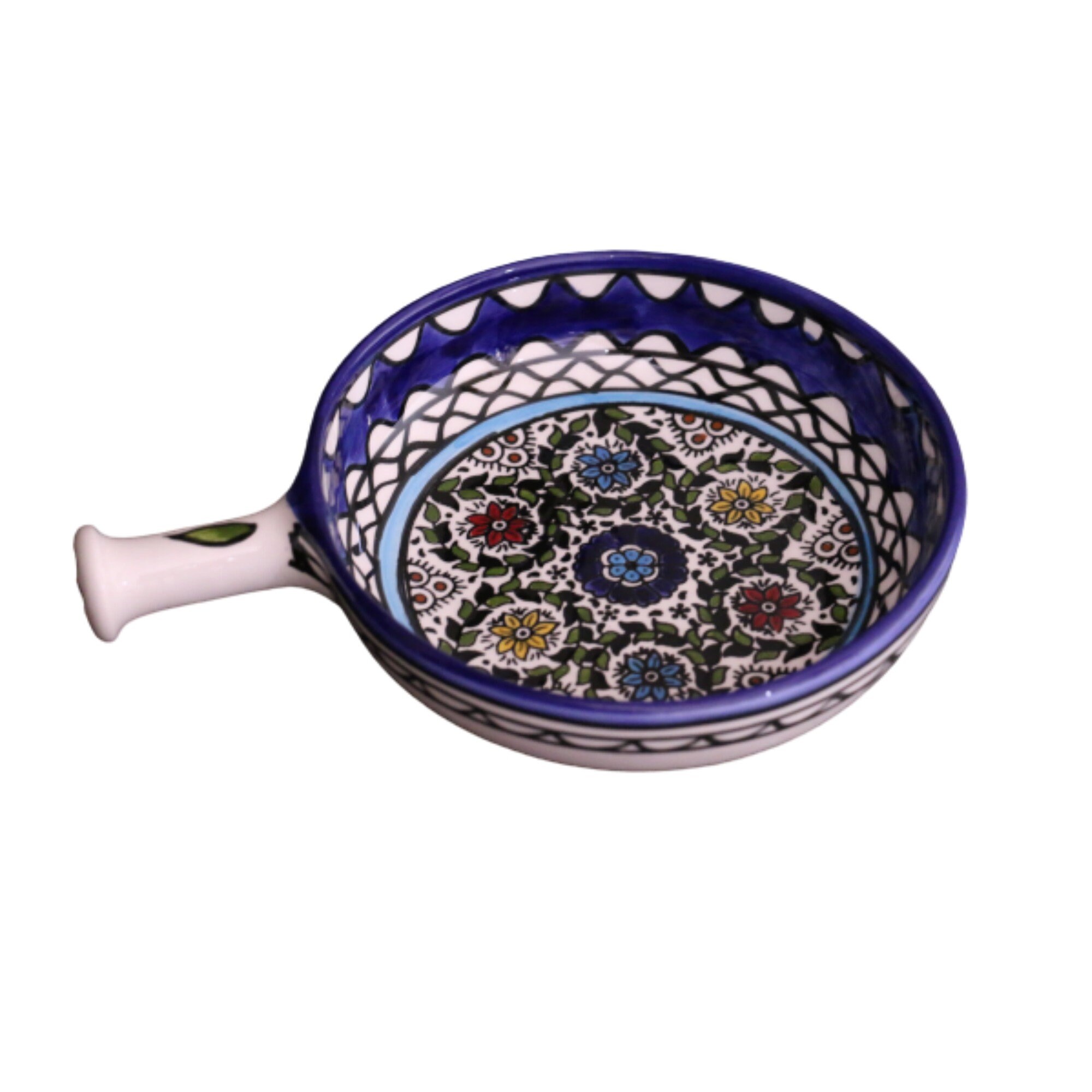 Ceramic Serving Bowl With Handle 6 inches/15cm Etsy