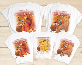 Free Free 242 Lion King Birthday Shirts Svg SVG PNG EPS DXF File