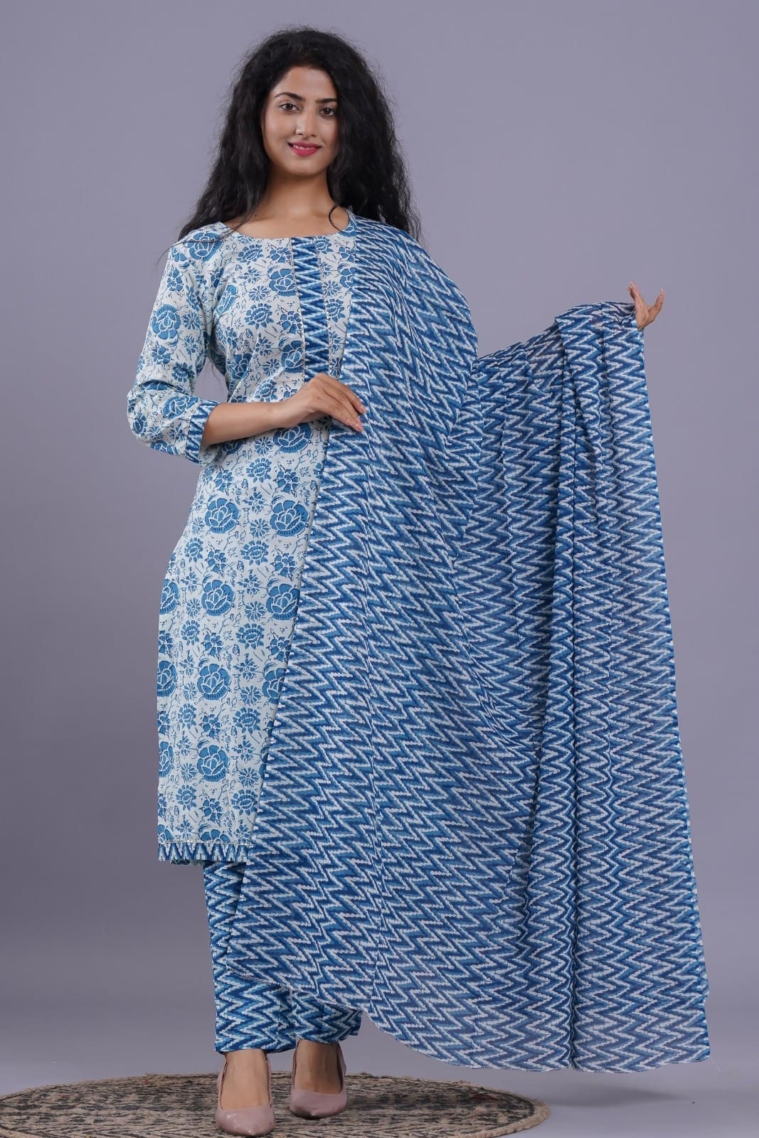 Cotton kurtis with clearance pants