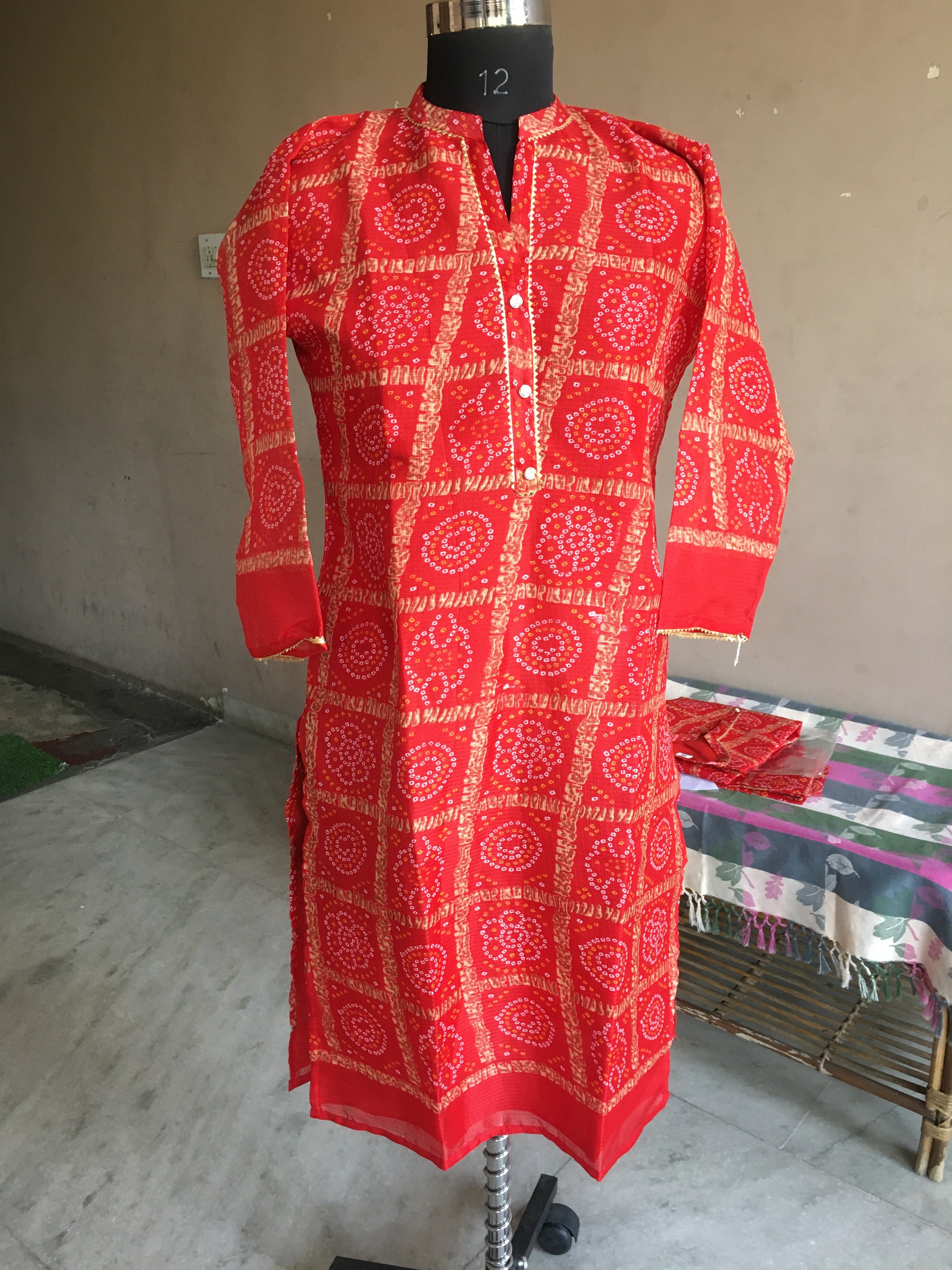 Buy HAMH Women Rayon Slub Straight Printed Kurti with Pant Set  (KurtiSt-Pink-L) Online at Best Prices in India - JioMart.