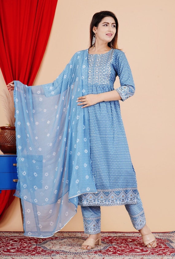 Naira cut kurti set for women latest design