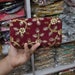 Velvet Fabric Zardozi Work Embroided Designer Evening Party Clutch With Potli Combo, Clutch bag For Women, Gift For Her, Labor Day Sale 