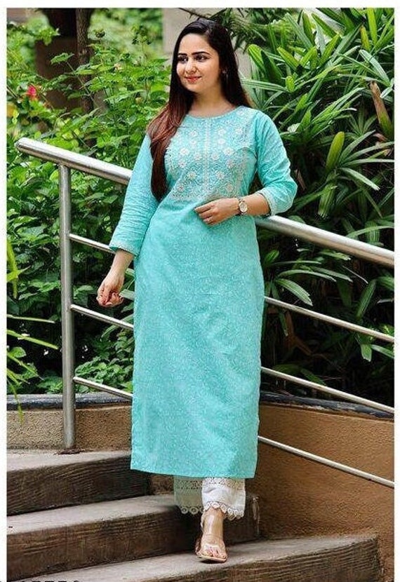 Bling it on with Mirror Work Kurtis & Tunics - Latest Trends