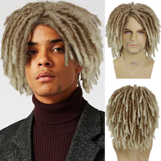 Mens Dreadlocks Wig Natural Looking Dreadlocks Toupee Full Wig Etsy