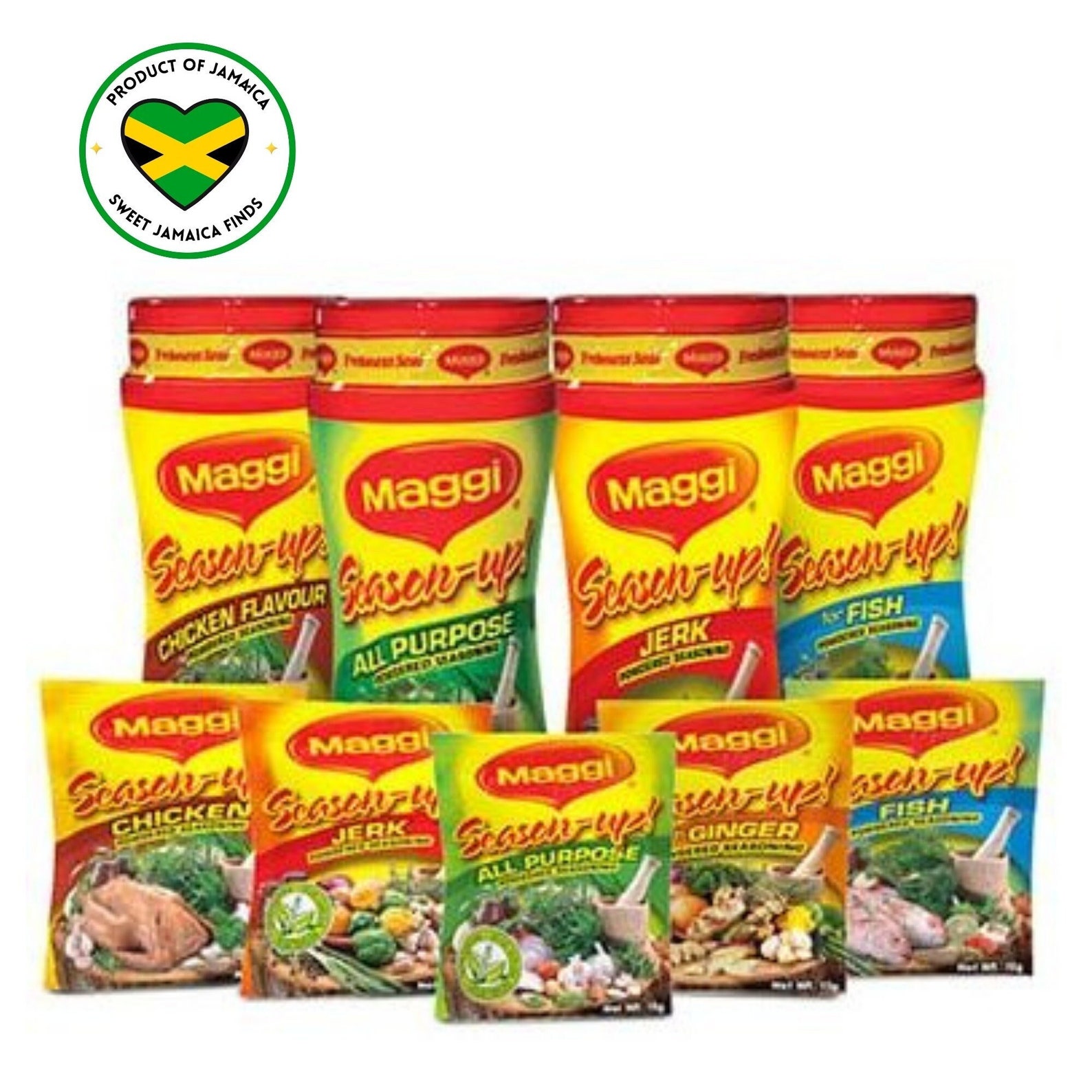 Maggi Season Up Multipack Jamaican Seasoning Jamaican Etsy