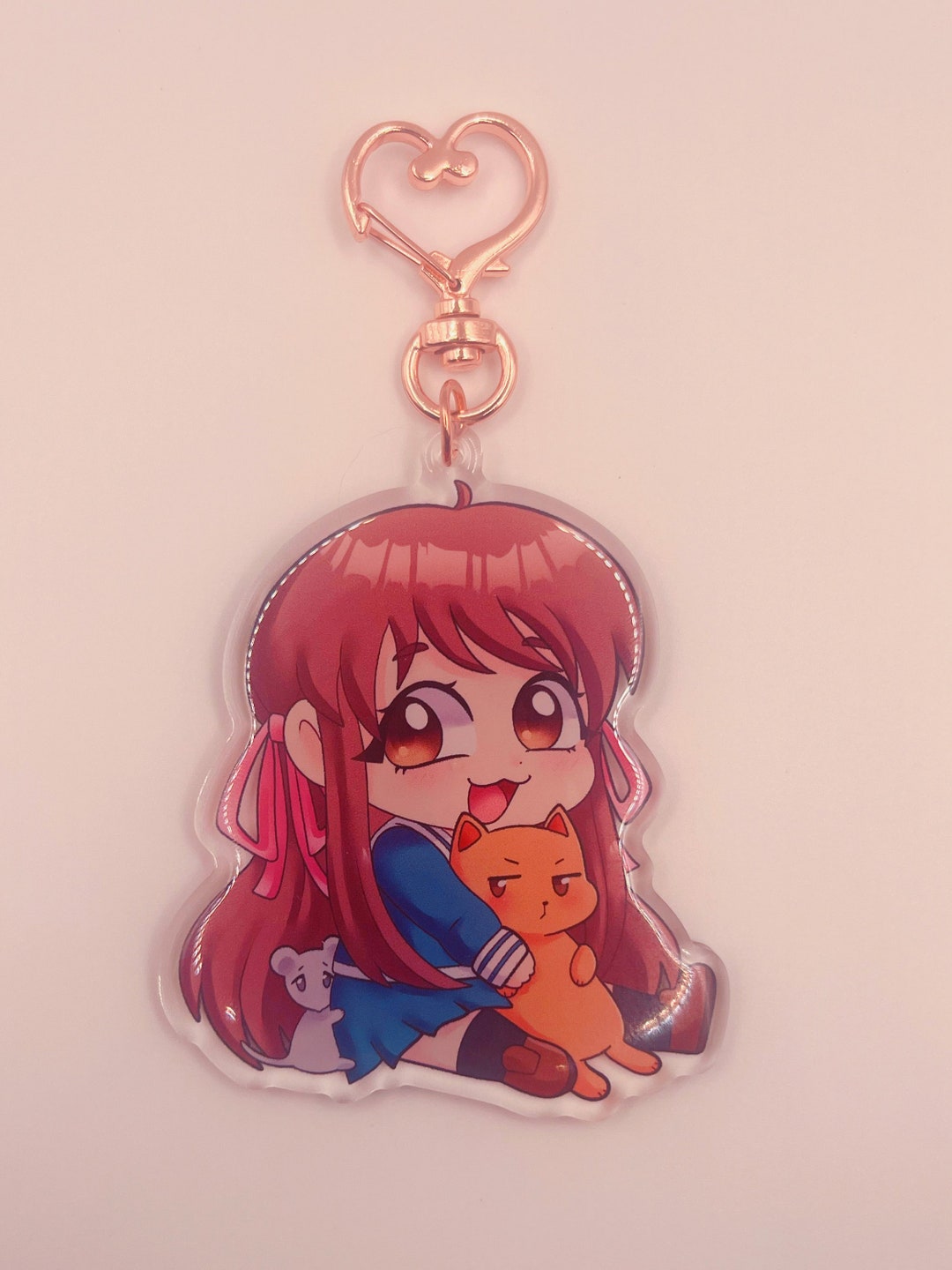 Fruits Basket Keychain Etsy