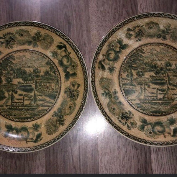 Oriental Plates Etsy