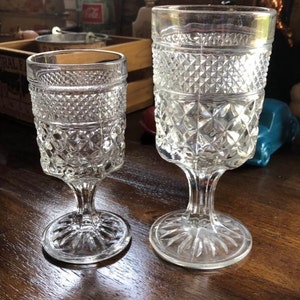 verres à boire vintage