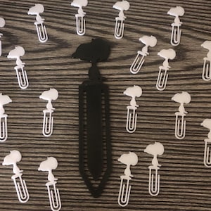 Snoopy bookmark & paperclip set