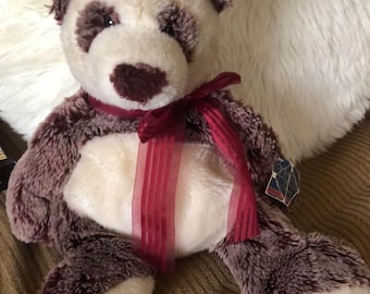 Valentino vintage erfgoedcollectie van Ganz Bear pluche knuffeldier 15 inch