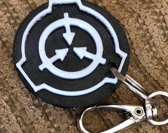 SCP Foundation keychain