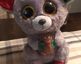 Ty ビーニーブーズ マック・ザ・マウス クリスマス ミディアム 10