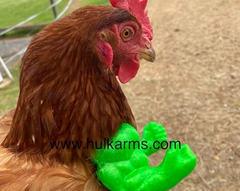 Hulk arms for chickens funny gifts