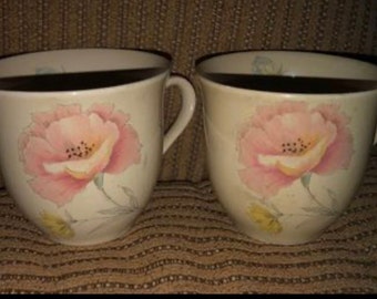 Set of 2 Mugs Home Beautiful Ambrosia #JP 303