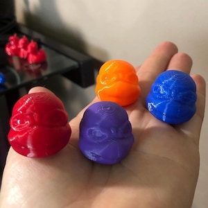 Ninja turtles tire valve stem covers set of 4