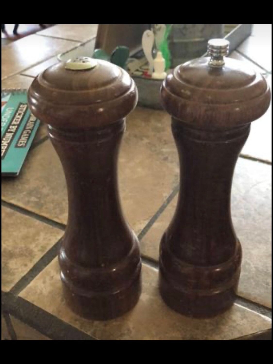 Olde Thompson Salt and Pepper Shaker/grinder Vintage Etsy