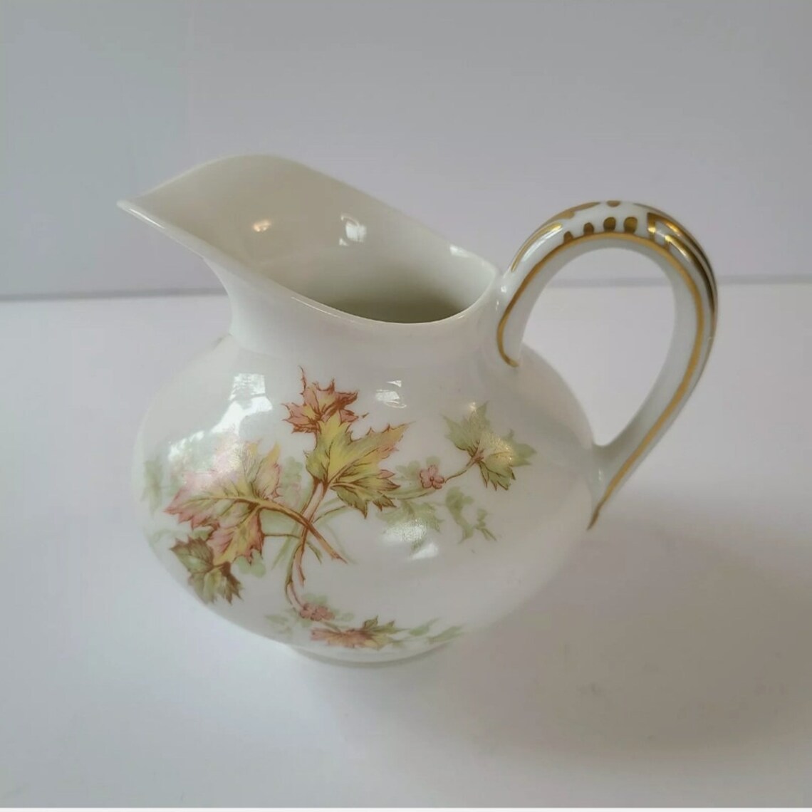 Vintage Haviland Limoges AUTUMN LEAF Covered Sugar Bowl and Etsy