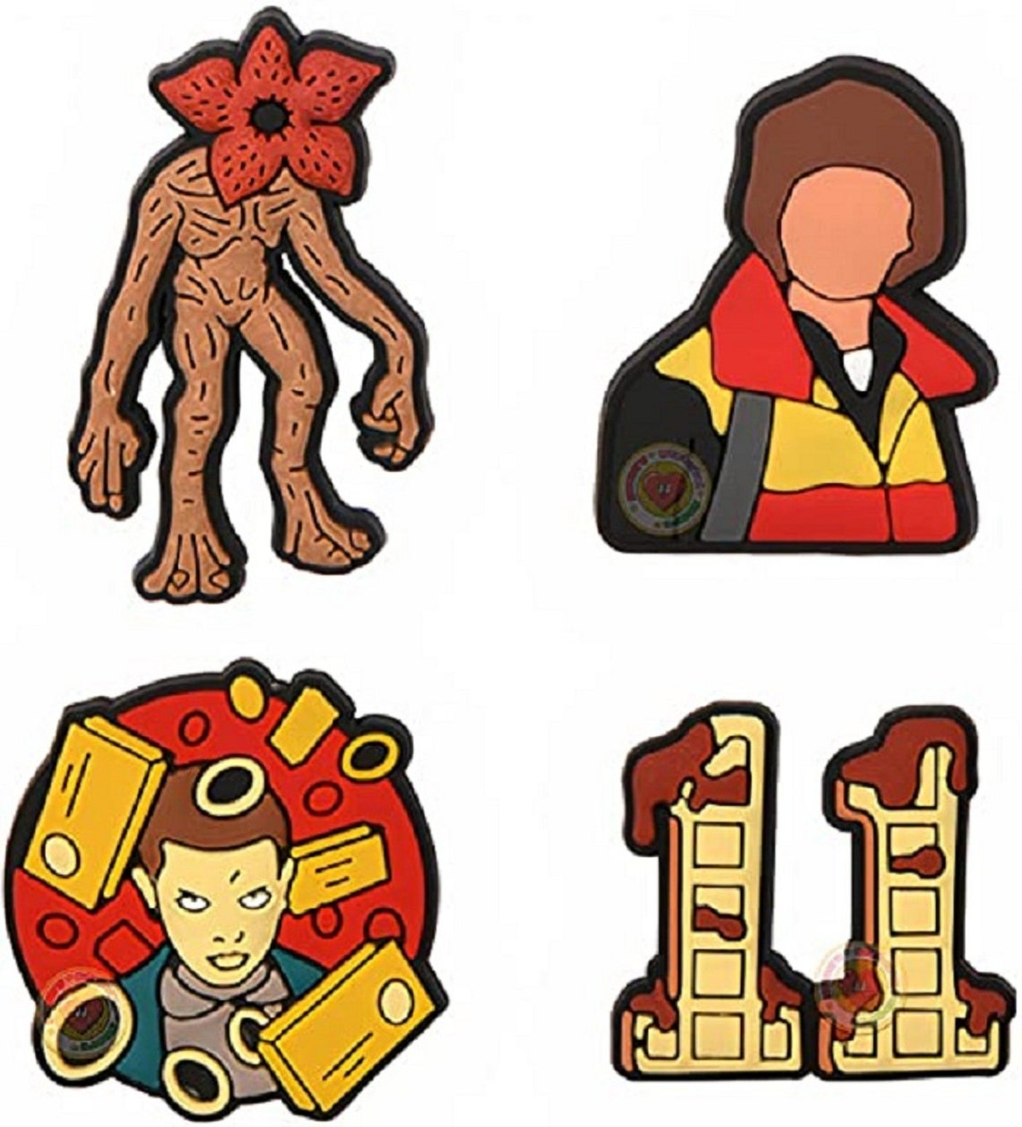 Stranger Things Croc Shoe Charms 10pcs Horror Things Croc Etsy Canada