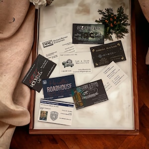 Supernatural Business Cards 1/7 Set