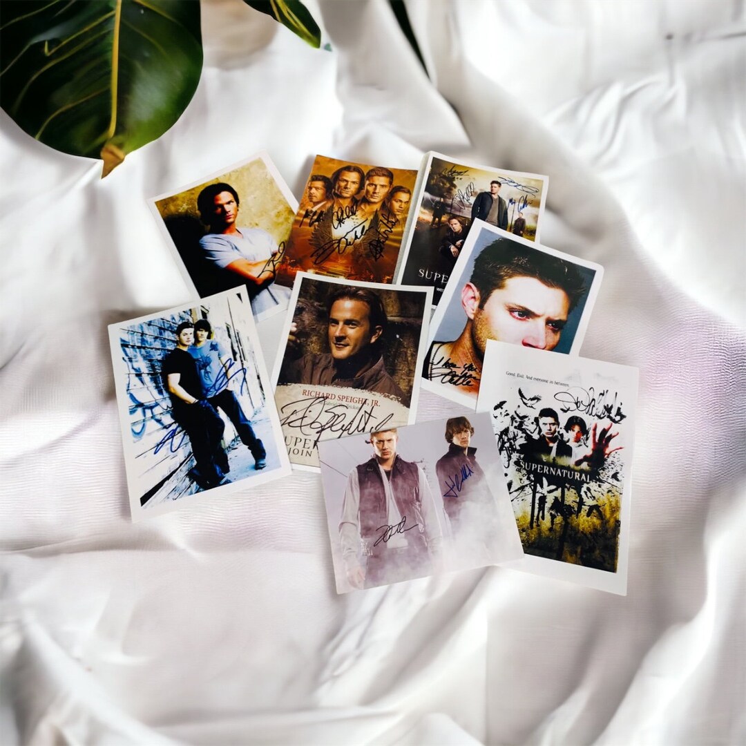 スーパーナチュラル サインカード 3 - Etsy 日本