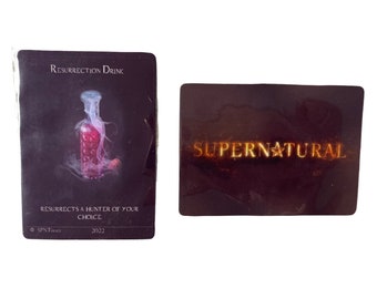 Supernatural Trading Cards POTIONS