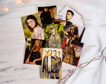 Supernatural autograph cards 1