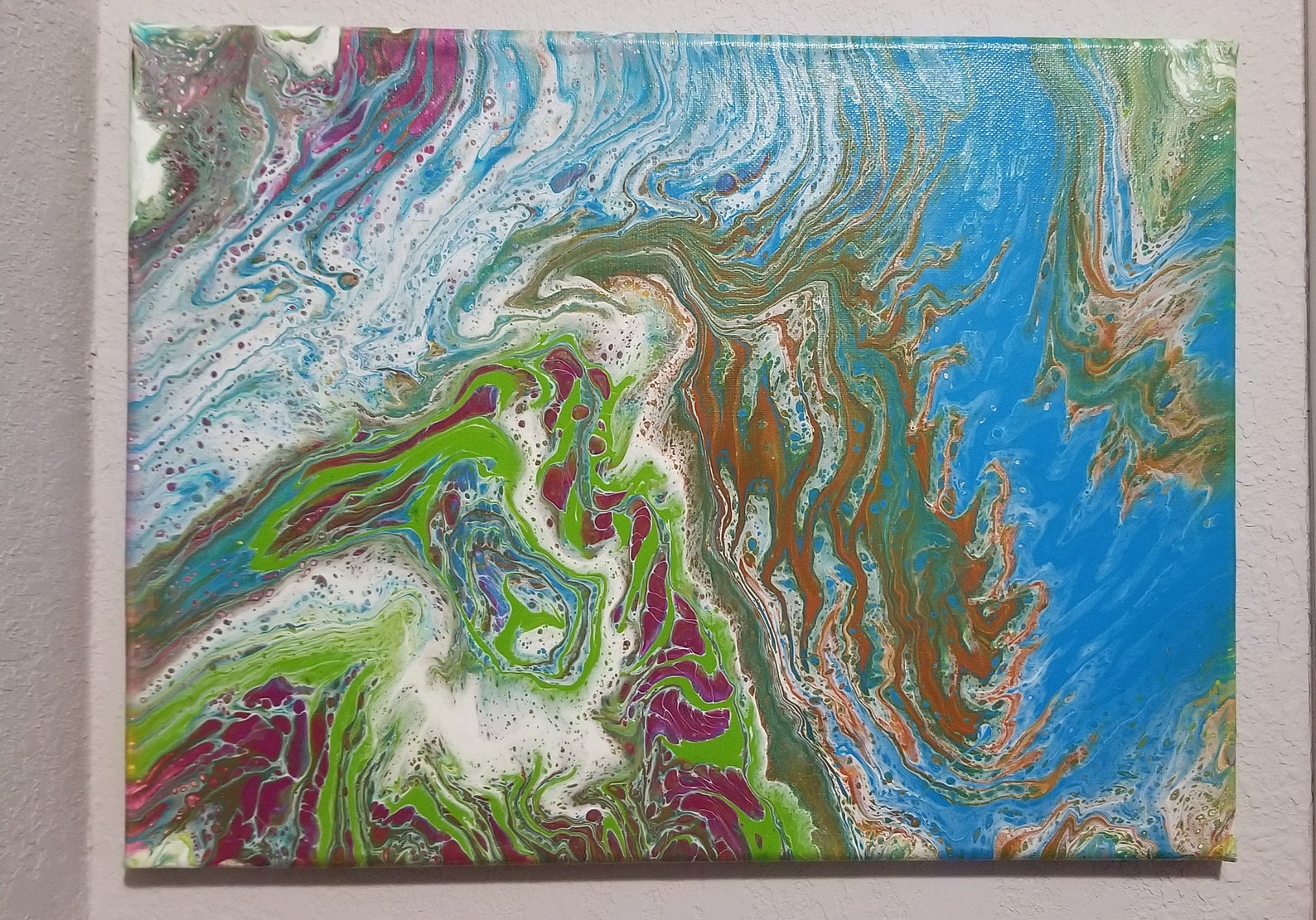 Fluid Art Painting Etsy
