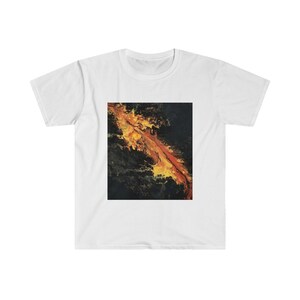 Fuego dentro de la camiseta unisex Softstyle