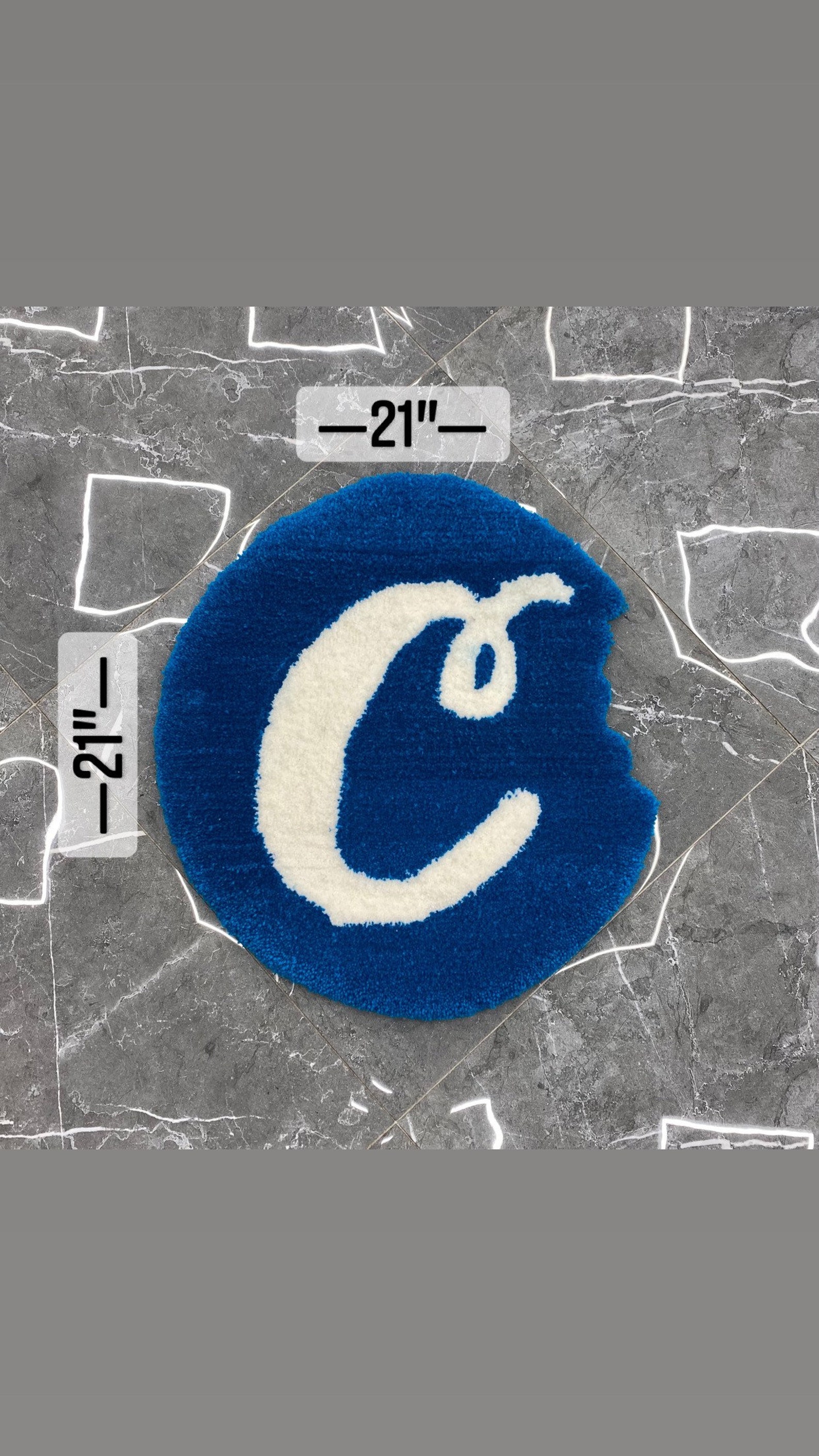 Custom Cookies Logo Rug | Etsy