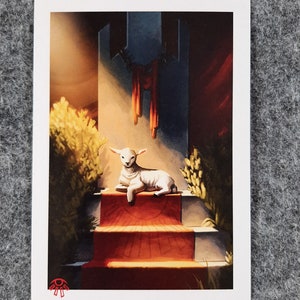Postkarte "The Lamb"