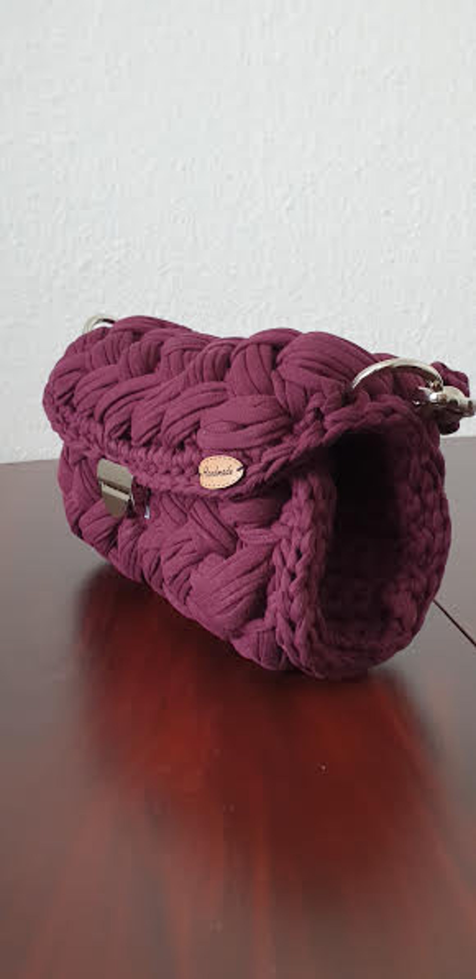 Marshmallow Crochet Handbag Etsy
