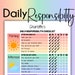 Kids Daily Schedule Template Printable Homeschool Daily Routine Kids ...