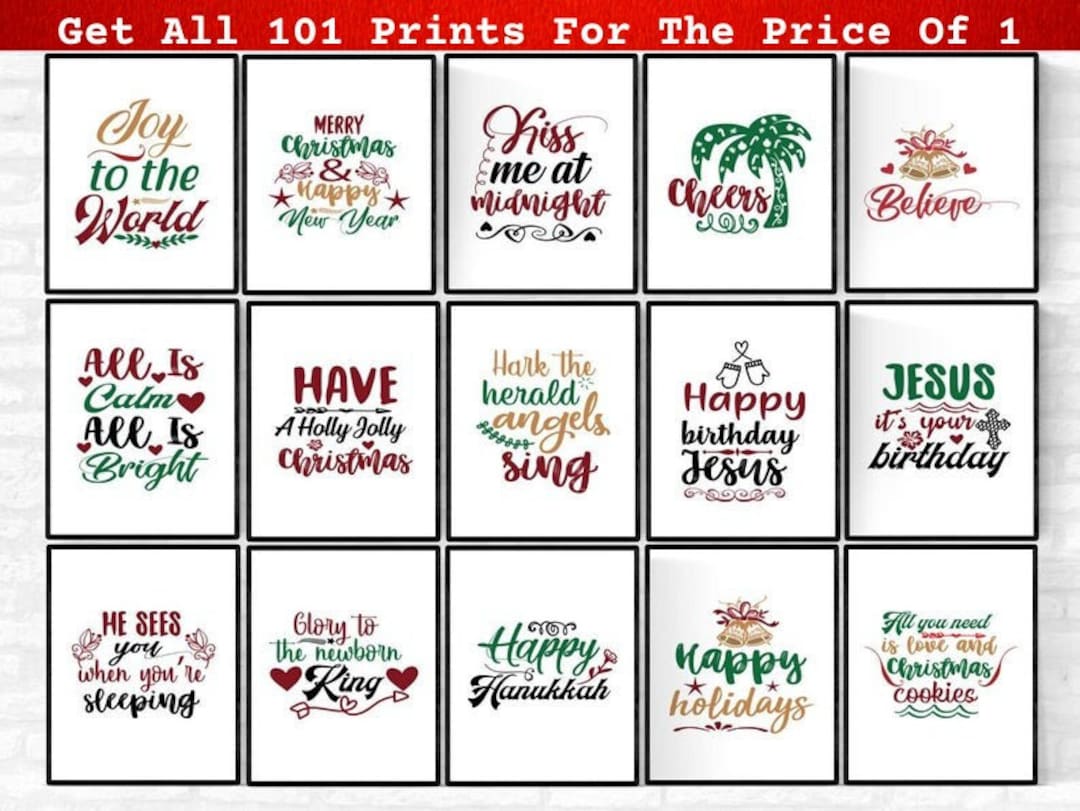 christmas-wall-decor-funny-christmas-signs-christmas-wall-art-christmas-signs-printable-christmas-wall-hanging-christmas-prints-set-2021-etsy