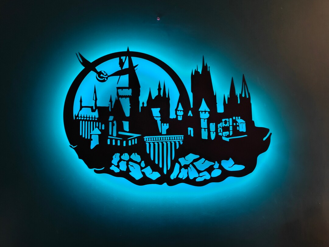 Magical Castle Decor, Movie Wall Decor, Home Wall Hangings, Nursery