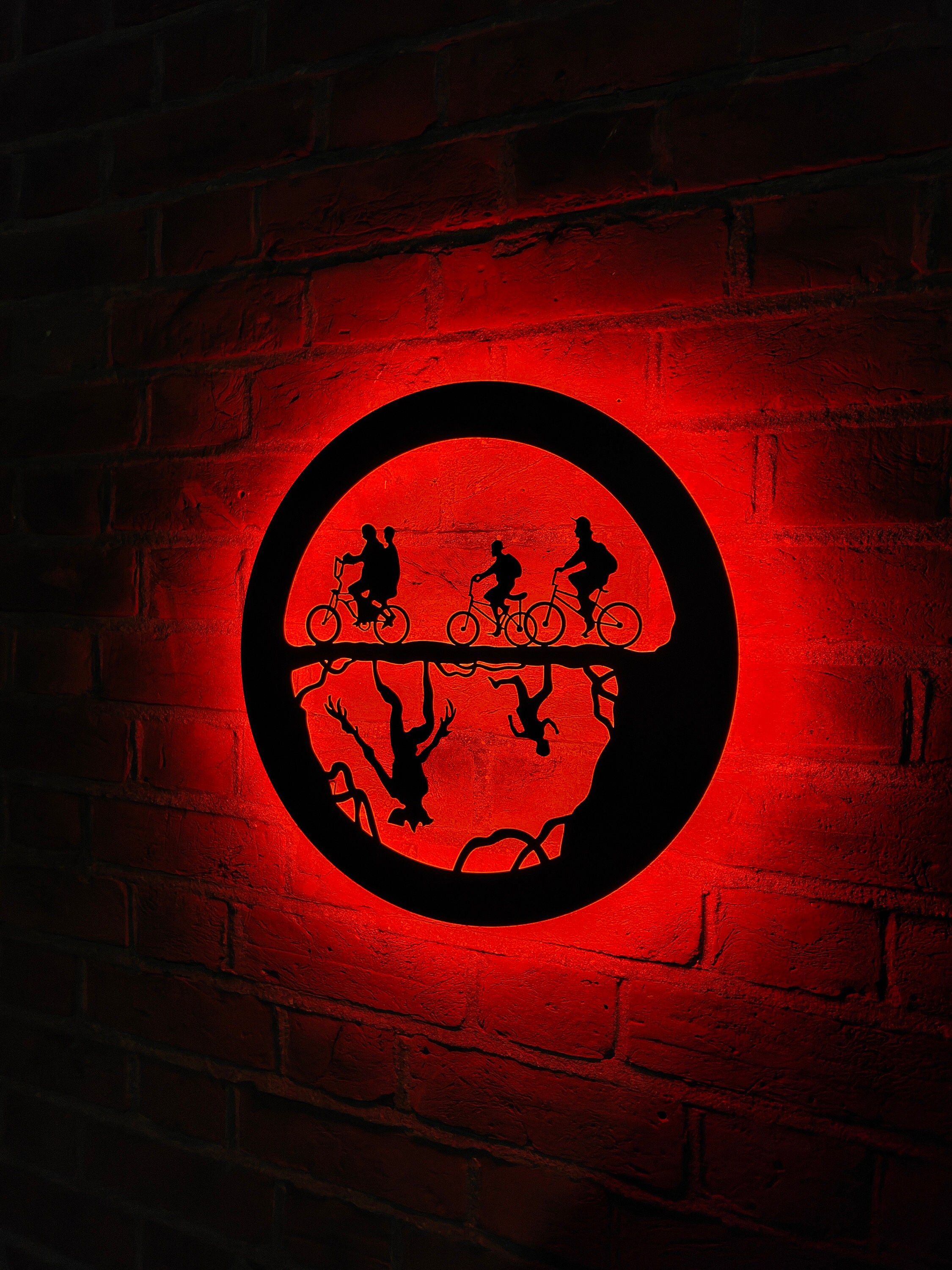 Stranger Things Light the Upside Down Metal Wall LED Light Night