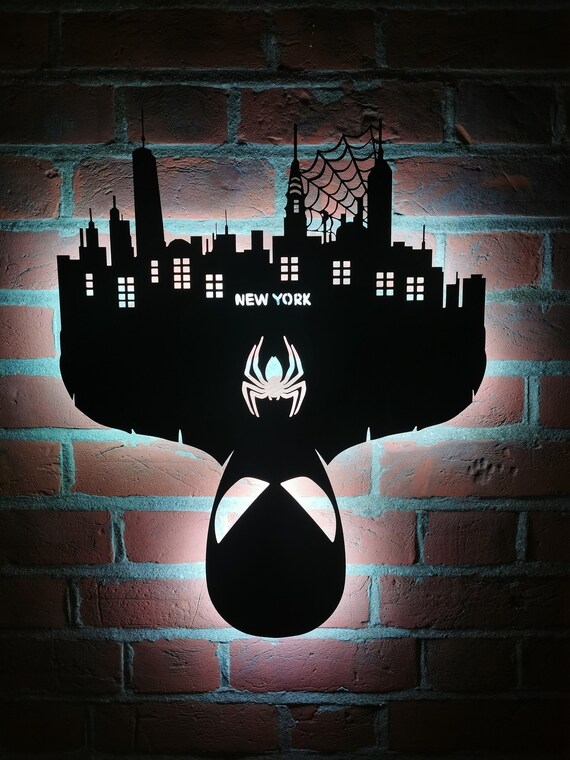 Spiderman wall cheap night light