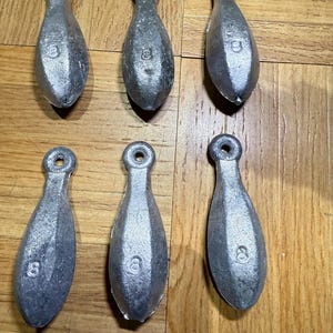 10x 8 oz fishing weights sinkers
