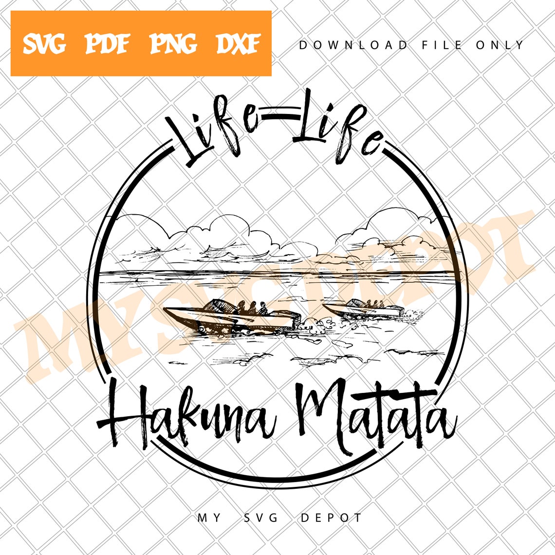 Lake Life is the best life svg Summer svg Boating vibes svg Etsy