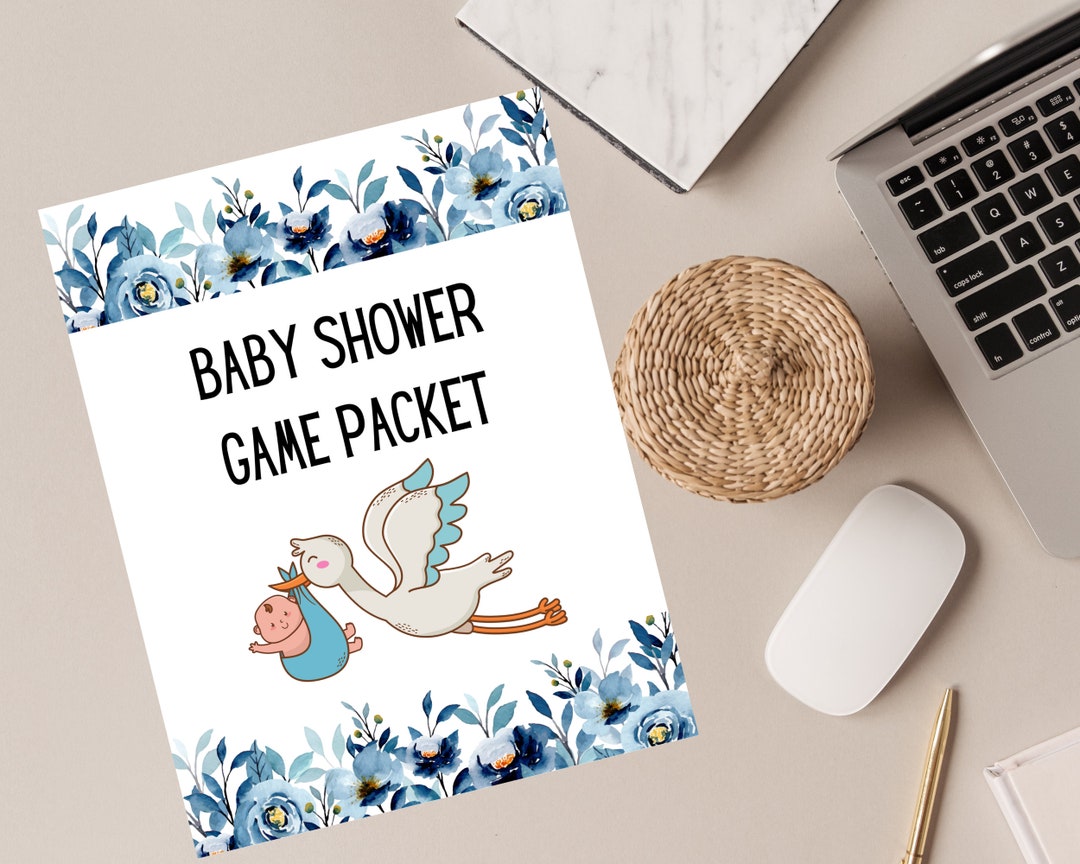 Baby Shower, Baby Shower Ice Breaker, Getting to Know Baby Shower