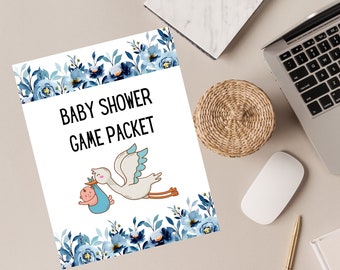 Babypartyspiele: Eisbrecher Aktivitätenpaket (PDF Download)