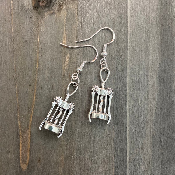 Wine Cork Earrings Etsy