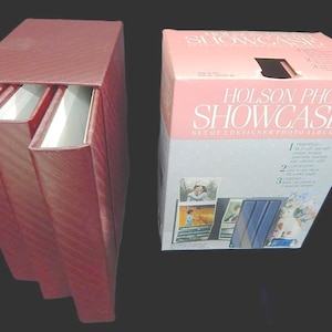 New HOLSON 3 photo showcase pic. albums - set of 3 in each box  - FREE SHIPPING!